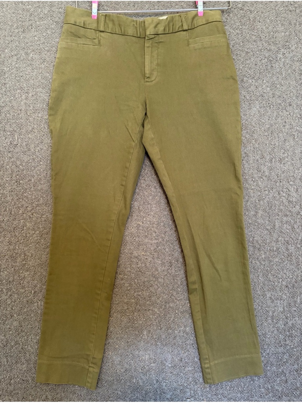 Banana Republic Olive Green Cropped Women's Pants